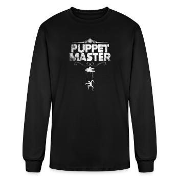 Puppet Master Marionette Silhouette - Men's Long Sleeve T-Shirt - black - Front