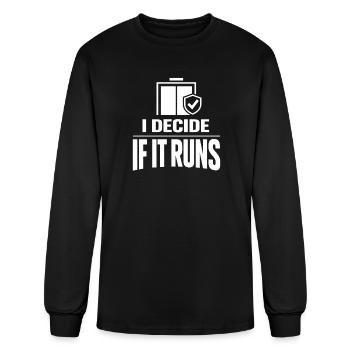 Elevator Inspector Certified Elevator Inspector - Men's Long Sleeve T-Shirt - black - Front