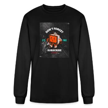 SUBSCRIBE - Men's Long Sleeve T-Shirt - black - Front