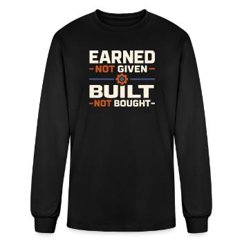 Blue Collar Lifestyle Blue Collar Pride Working - Men's Long Sleeve T-Shirt - black - Front
