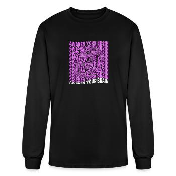 Hypnotize Hypnotic Spiral - Men's Long Sleeve T-Shirt - black - Front
