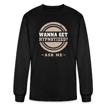 Hypnotist Hypnotherapy Pendulum - Men's Long Sleeve T-Shirt - black - Front