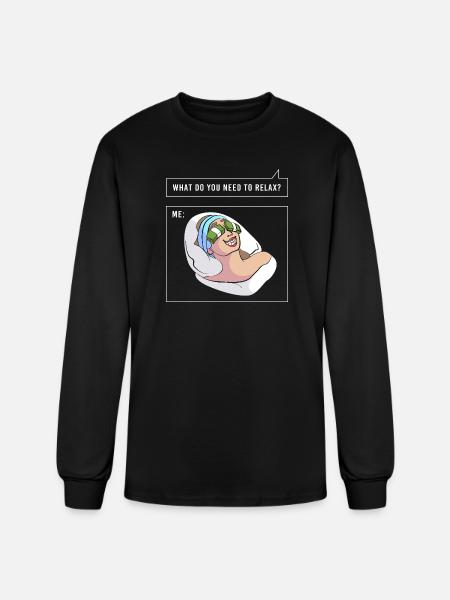 Funny Money Meme Trending - Men's Long Sleeve T-Shirt - black