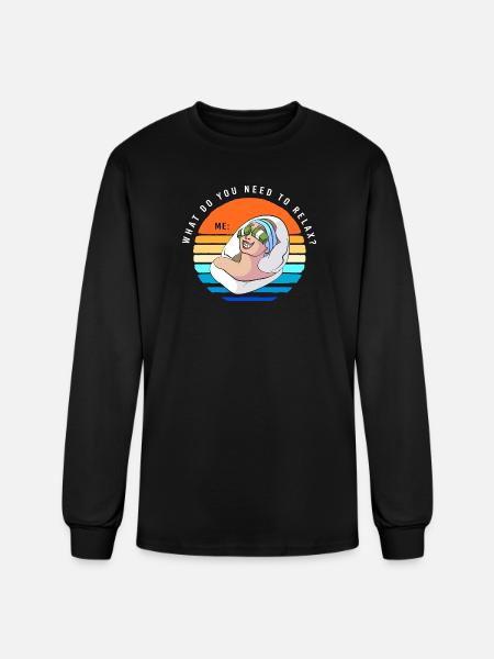 Money Meme Business Wealth - Men's Long Sleeve T-Shirt - black