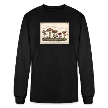 Mycological Marching Band - Men's Long Sleeve T-Shirt - black - Front