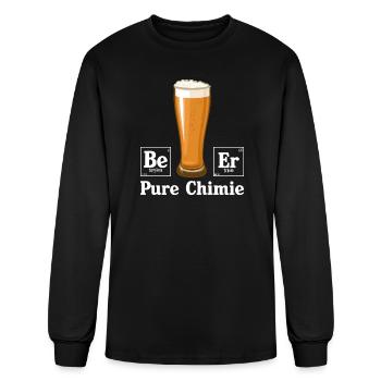 Pure Chimie - Men's Long Sleeve T-Shirt - black - Front