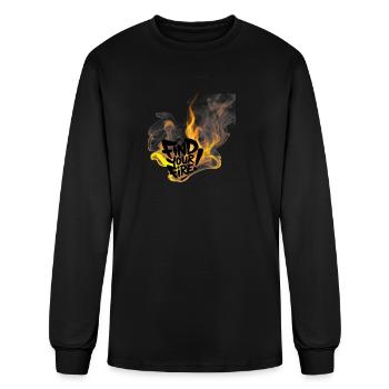 Find Your Fire
  - Men's Long Sleeve T-Shirt - black - Front