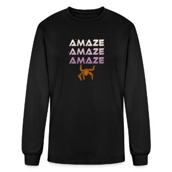 Rocky the Eridian: Amaze! Amaze! Amaze! - Men's Long Sleeve T-Shirt - black - Front