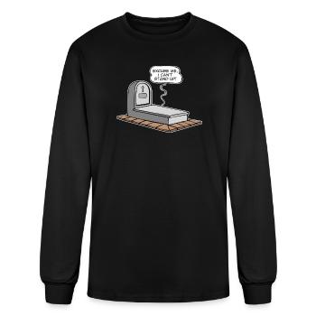 I can't stand up - Men's Long Sleeve T-Shirt - black - Front