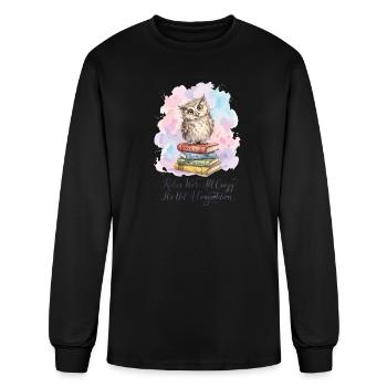Relax We're All Crazy Competition - Men's Long Sleeve T-Shirt - black - Front