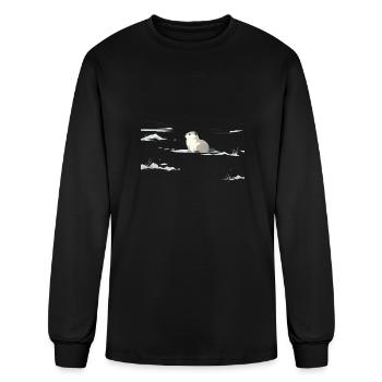 Silent Arctic Ground Squirrel - Men's Long Sleeve T-Shirt - black - Front