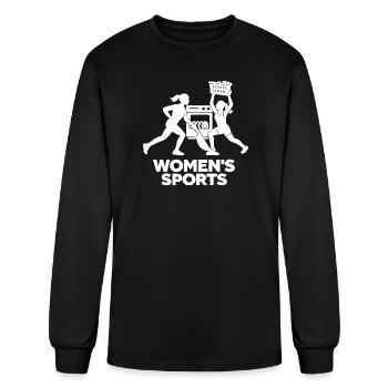 Women’s Sports Motion: Laundry Dash - Men's Long Sleeve T-Shirt - black - Front