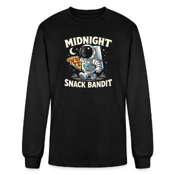 Midnight Snack Bandit - Men's Long Sleeve T-Shirt - black - Front