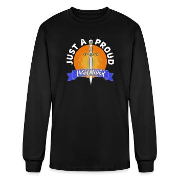 Graphique Sunburst de l’épée de la fierté de Lakeland - T-shirt à manches longues Homme - noir - Devant