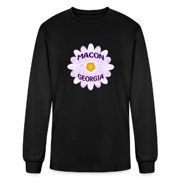 Macon, Georgia, Macon GA, Macon Georgia - Men's Long Sleeve T-Shirt - black - Front