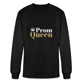 prom queen - Men's Long Sleeve T-Shirt - black - Front