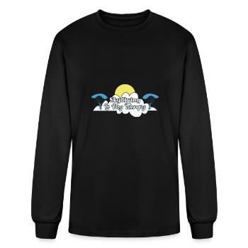 Skydiving Skydive Skydiver - Men's Long Sleeve T-Shirt - black - Front