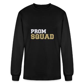 prom squad - Men's Long Sleeve T-Shirt - black - Front