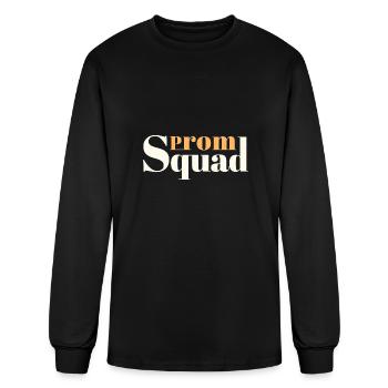 prom squad - Men's Long Sleeve T-Shirt - black - Front