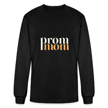 prom mom - Men's Long Sleeve T-Shirt - black - Front