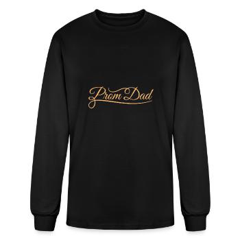 prom dad - Men's Long Sleeve T-Shirt - black - Front