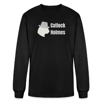 Catlock Holmes - Men's Long Sleeve T-Shirt - black - Front