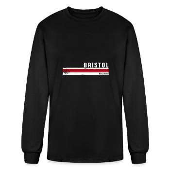 Bristol - England Unique Souvenir for UK Lovers - Men's Long Sleeve T-Shirt - black - Front