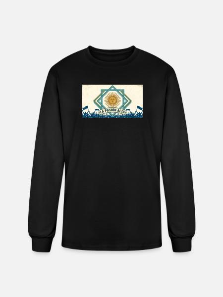 La Pasión Alta Sunburst Emblem - Men's Long Sleeve T-Shirt - black