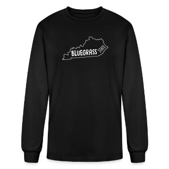 Bluegrass State - Men's Long Sleeve T-Shirt - black - Front
