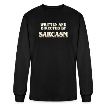 Funny Sarcastic Quote Sorry Result Realist - Men's Long Sleeve T-Shirt - black - Front