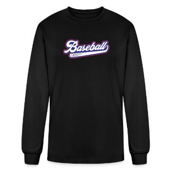 Classic Baseball - Men's Long Sleeve T-Shirt - black - Front