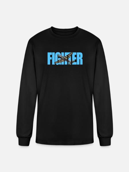 P-47 Thunderbolt - Men's Long Sleeve T-Shirt - black