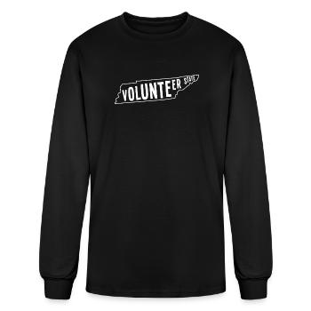 Volunteer State - Men's Long Sleeve T-Shirt - black - Front