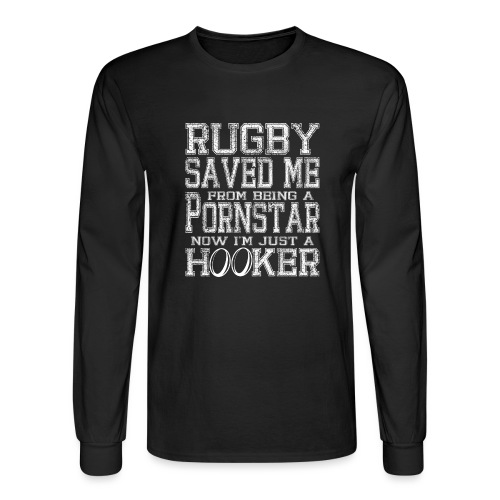 Rugby Im Just A Hooker - Men's Long Sleeve T-Shirt
