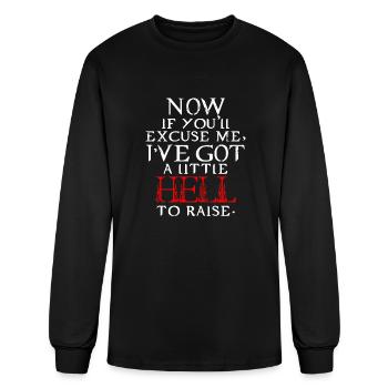 Supernatural Winchester Brothers Sam and Dean Excu - Men's Long Sleeve T-Shirt - black - Front