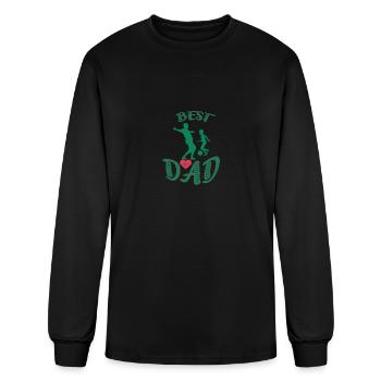 Best DAD - Men's Long Sleeve T-Shirt - black - Front