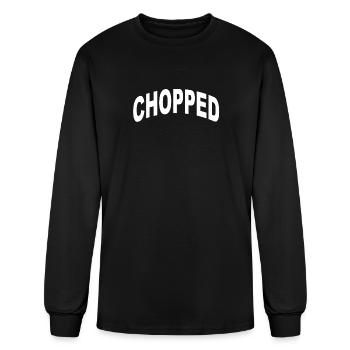 CHOPPED shirt - Men's Long Sleeve T-Shirt - black - Front