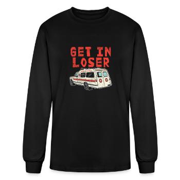 AMBULANCE: Loser - Men's Long Sleeve T-Shirt - black - Front