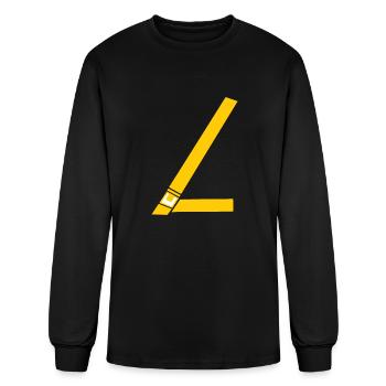 Safety belt - Men's Long Sleeve T-Shirt - black - Front