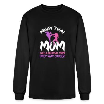 Muay Thai - Men's Long Sleeve T-Shirt - black - Front