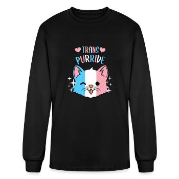 Trans Purride Trans Pride - Men's Long Sleeve T-Shirt - black - Front