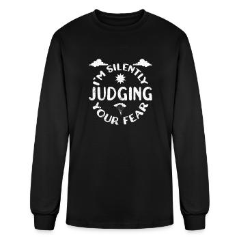 Skydiving Skydive Skydiver - Men's Long Sleeve T-Shirt - black - Front