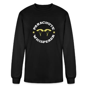 Skydiving Skydive Skydiver - Men's Long Sleeve T-Shirt - black - Front