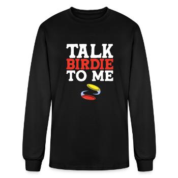 Disc Golf Disc Golfer - Men's Long Sleeve T-Shirt - black - Front