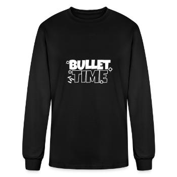 Slow motion - Men's Long Sleeve T-Shirt - black - Front