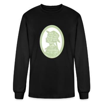 Anne of Green Gables Quote - Men's Long Sleeve T-Shirt - black - Front