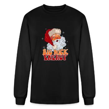 Big Nick Energy - Men's Long Sleeve T-Shirt - black - Front