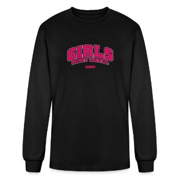 Girls Next Level Merch - Men's Long Sleeve T-Shirt - black - Front