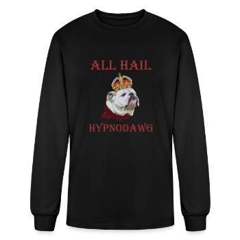 All hail Hypnodawg - Men's Long Sleeve T-Shirt - black - Front