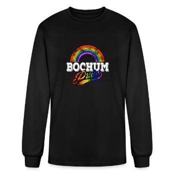 Pride Bochum - Men's Long Sleeve T-Shirt - black - Front
